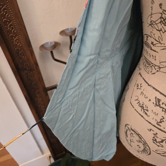 Tobi Floral Faux Wrap Top, Sz XS - Picture 4 of 10